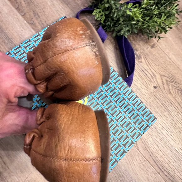 Tory Burch - camel color Miller ballet flats size 8.5 - Picture 7 of 11